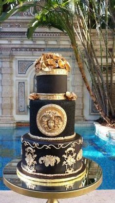 Versace Buchón Party Theme Cake Decorated in Fondant 